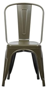 Зелени метални трапезни столове в комплект от 2 Afternoon - vtwonen