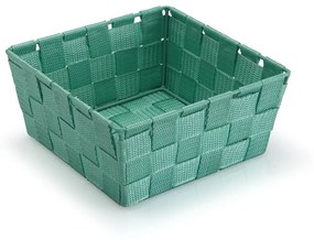 Кошница Versa цвят тюркоаз Средно Текстил 19 x 9 x 19 cm