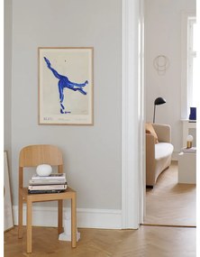 Постер 50x70 cm Bleu – Lucrecia Rey Caro – The Poster Club