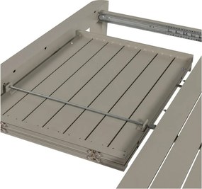 Метална градинска маса за хранене 150x150 cm Ovara – WOOOD