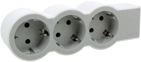 Legrand Разклонител БЯЛ 3x2P+E без кабел Standard NEW - 694573