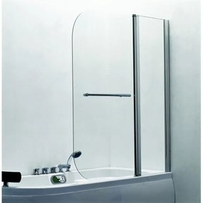 Подвижен параван за вана ICS 112CL, 100х140см, 5мм