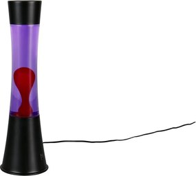 Черна LED лава лампа (височина 39,5 cm) Etna – Reality