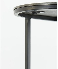 Метални странични масички в комплект от 2 бр. 26x53 cm Bocov – Light &amp; Living