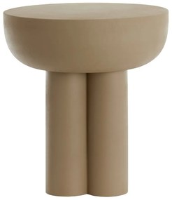 Метална кръгла странична масичка ø 46 cm Mikola – Light &amp; Living