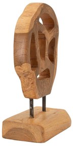 Дървена статуя (височина 27 cm) Lubang – Mauro Ferretti