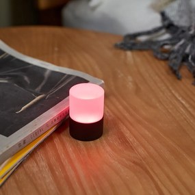 Черна светлинна декорация с USB ø 4,5 cm Lemelia – Gingko