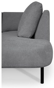 Тъмносив ъглов диван (десен ъгъл/"U" форма) Hero – Scandic