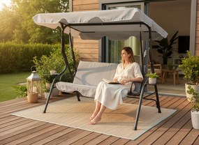 Градинска люлка Baleno-сива