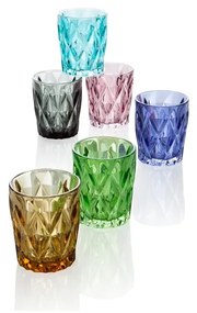 Комплект от 6 чаши , 270 ml Diamante - Brandani