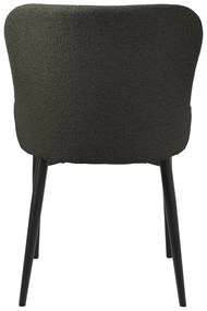 Тъмносив трапезен стол Ontario - Unique Furniture