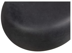 Кръгла масичка за кафе в антрацит ø 50 cm Pebble - vtwonen