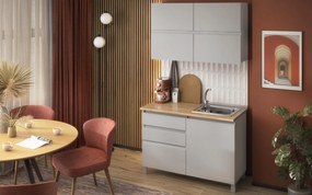 Кухня с включен термоплот Стиви