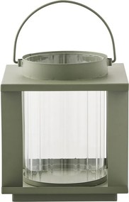 Метален/стъклен фенер (височина 20,5 cm) Lohals – House Nordic