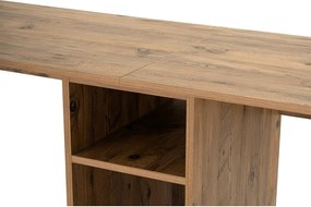 Работна маса с боров декор 60x240 cm Twin – Kalune Design