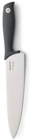 Готварски нож Brabantia Tasty+ 1001163, 20 см, Закалена стомана, Устойчив на надраскване и корозия, Тъмносив