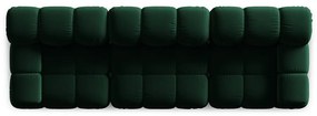 Зелен кадифен диван 282 cm Bellis - Micadoni Home