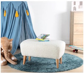 Бял детски пуф Moouv – Artie