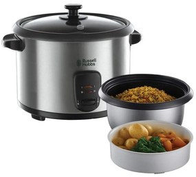 Уред за варене на ориз Russell Hobbs Cook@Home 19750-56, 700W, 1.8 l, Поддържане на топлината, Инокс