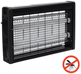 Brilagi - Електрически капан за насекоми 2xUV/10W/230V 60 m2 черен