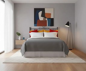 Легло Orion-140 x 200-Hammered Silver-Без крак