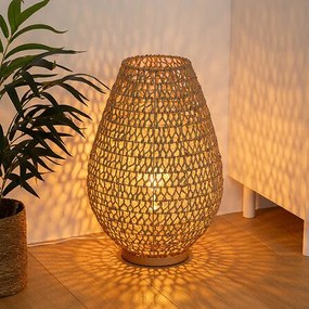 Нощна лампа atmosphera Etel, 55 cm - Натурален