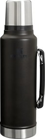Черен термос от неръждаема стомана 1,4 l Legendary Classic Bottle Black 2.0 – Stanley