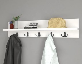 Закачалка Wall Mounted Clothes Hanger - бор/бяло