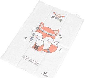CANGAROO Сгъваема подложка за повиване 60х40 см WILD AND FREE FOX