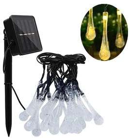 LED соларна гирлянда със сензор за сумрак 20xLED/0,72W/1,2V 600 mAh 4,7m IP44