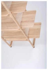 Библиотека за книги от масивна дъбова дървесина , височина 216 см Muse - Gazzda