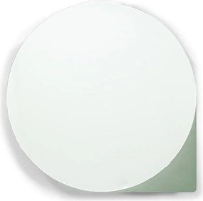 Сиво-зелен метален стенен/с огледало шкаф за баня 35x35 cm Sonnet – Spinder Design