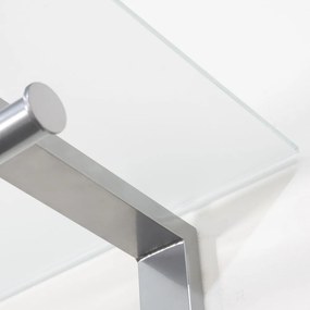 Метална стенна закачалка в сребристо с рафт Dutch - Spinder Design