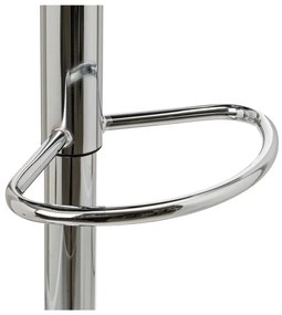 Черни тапицирани бар столове в комплект с регулируема височина 2 бр. (височина на седалката 73 cm) – Casa Selección