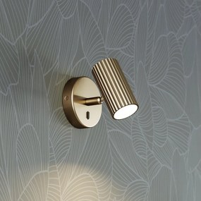 Eglo 902033 - Настенно спот осветително тяло PORTILLO 1xGU10/5W/230V златисто