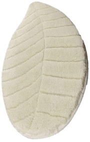 Кремав килим за баня 60x100 cm Jungle Leaf – Foutastic