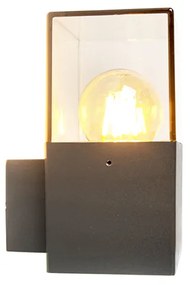 Дания Модерна Външна Стенна Лампа Антрацит IP44