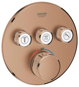 Термостат за вграждане 29121DL0 Grohtherm SmartControl, Grohe, с 3 извода