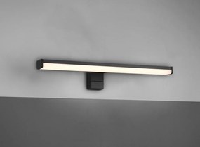 Матово черно LED осветление за стена (дължина 40 см) Lino - Trio