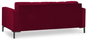 Червен кадифен диван Bali - Cosmopolitan Design
