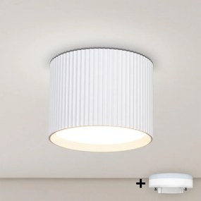 BRILAGI - LED RGB димируемо точково осветително тяло STRIPY 1xGX53/14W/230V 60x82 mm Wi-Fi Tuya бяло