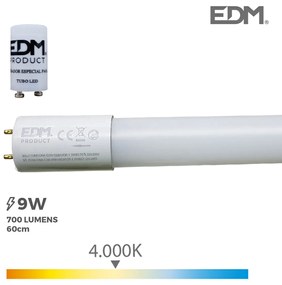 LED тръба EDM 9 W T8 F 700 lm (4000 K)