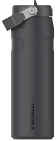 Черен термос от неръждаема стомана 700 ml IceFlow™ Flip Straw 2.0 Tumbler Black – Stanley