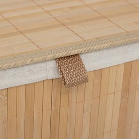 Кош за пране 5five, Бамбук, 100 l