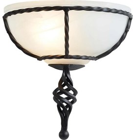 Elstead PB-WU-BLACK - Аплик PEMBROKE 1xE27/60W/230V