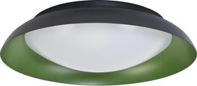 Osram - LED димируем таванен плафон ORBIS PLATE LED/35W/230V пр.43см зелен/черен