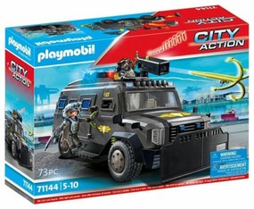 Комплект играчки Playmobil Police car City Action Пластмаса