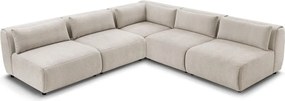 Бежов ъглов диван (променлив) Jeanne - Bobochic Paris