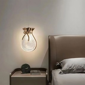 Висяща таванна лампа LHJ107-1CP light rose gold