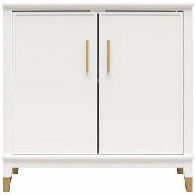 Бяло шкафче 84x84 cm Westerleigh – CosmoLiving by Cosmopolitan